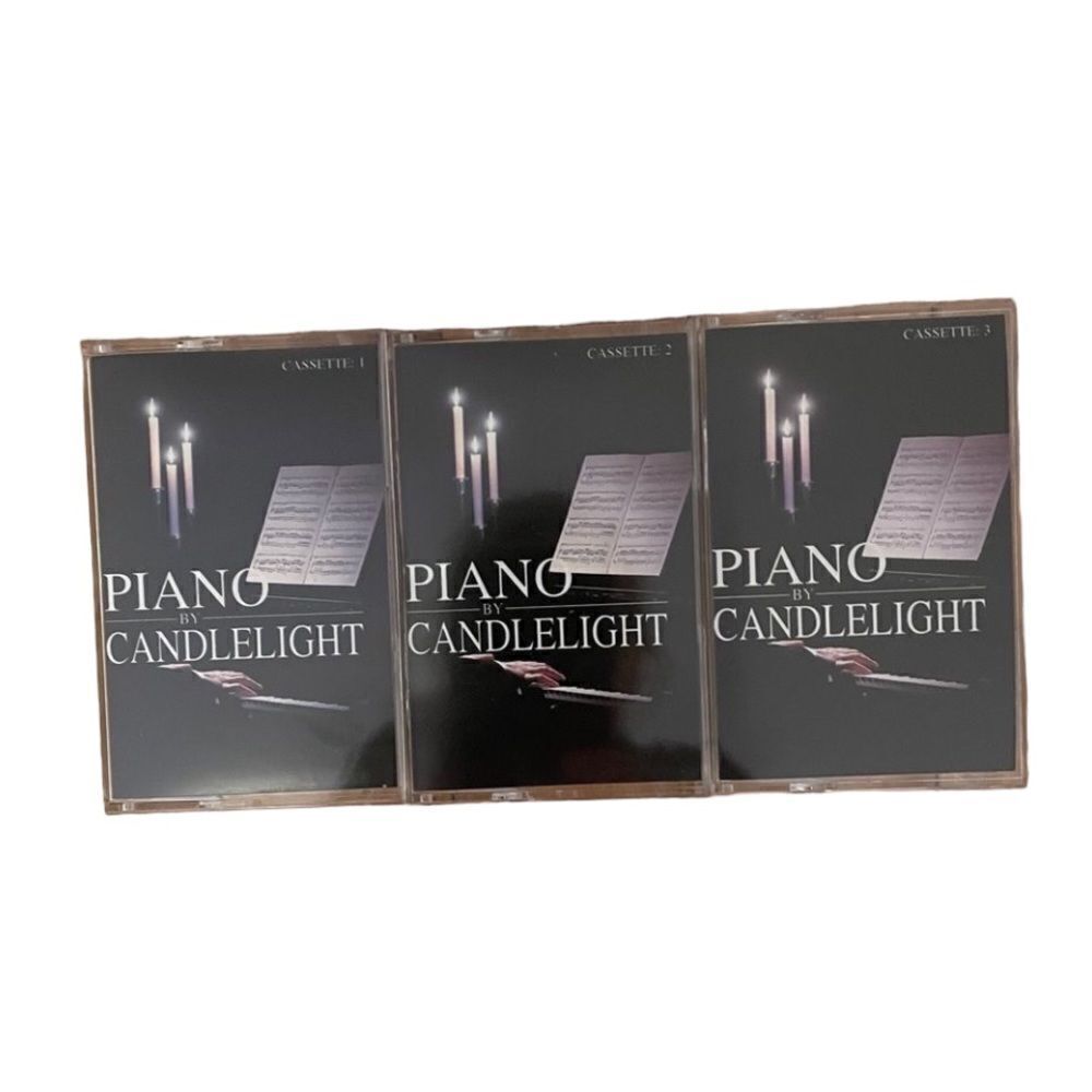 Cassette tapes Piano by Candlelight.